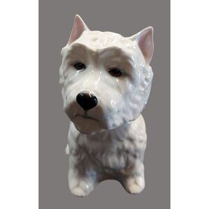 Vintage Royal Adderley 1970's Scotty Dog Liquor Bottle Decanter T31 E